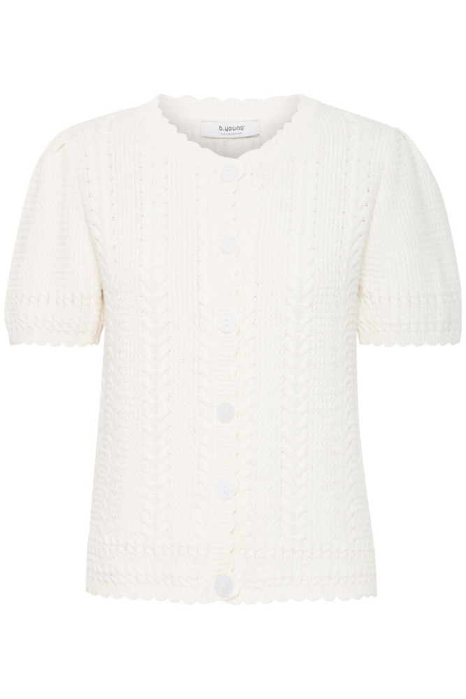 Bilde av B.Young BYmagio SS Cardigan - Marshmallow 114300