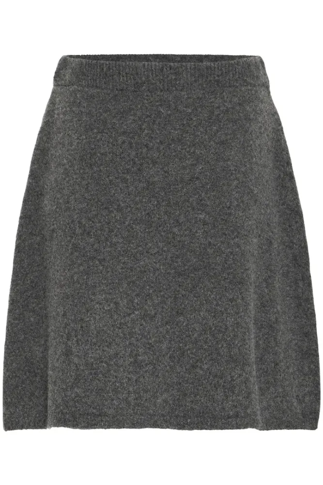 Hovedbilde BYMagge Knit Skirt 20818158 - Dark Grey 200456