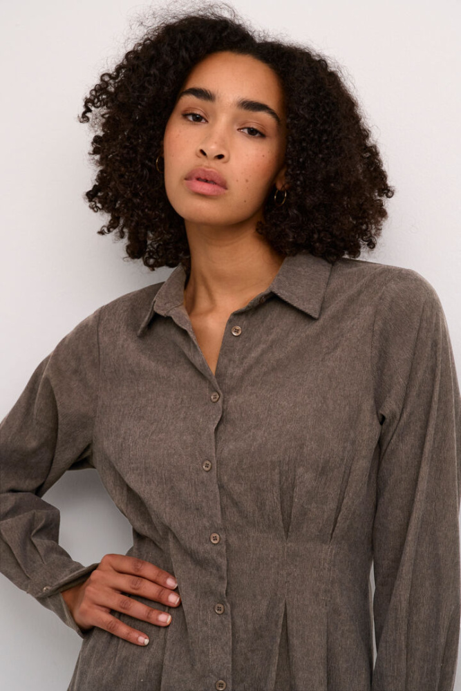 Hovedbilde KAhermine Shirt Dress 10509115 . Major Brown