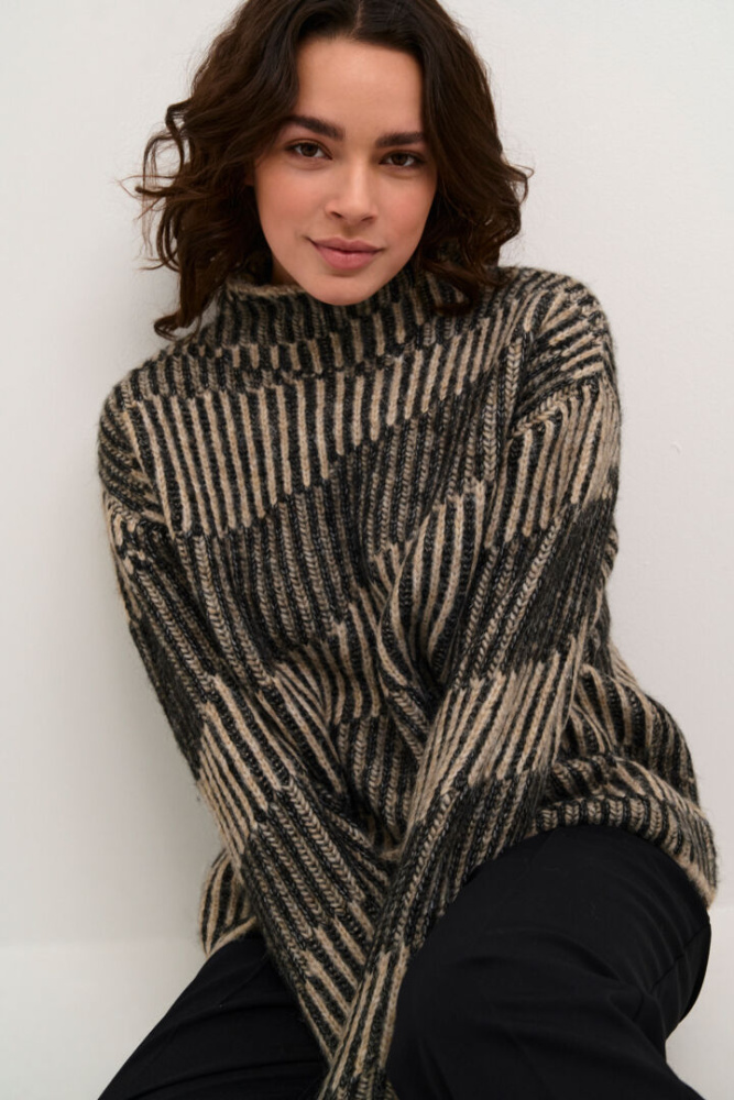 Hovedbilde Karina Knit Pullover 10509256 - Feather Grey