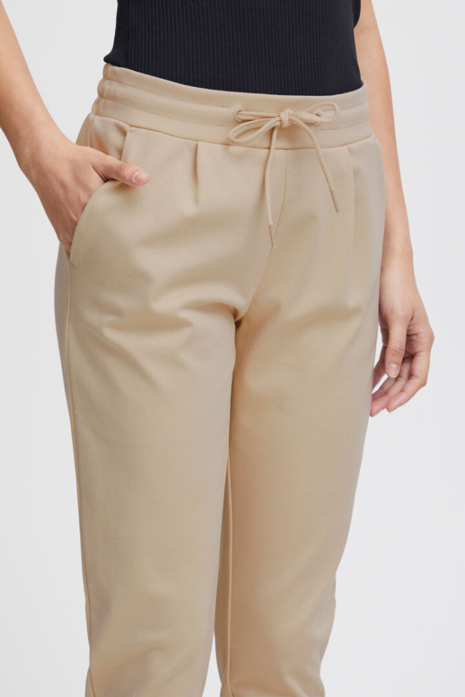 Hovedbilde IHKATE Cropped Pants 20104757 - Doeskin 101308
