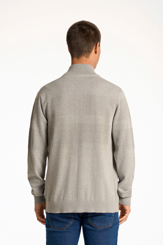 Hovedbilde Lindbergh zip cardigan 30-804118 - Grey