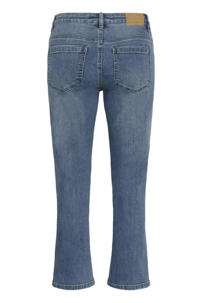 Hovedbilde KARiver Cropped Jeans 10511088 - Medium Blue 102272
