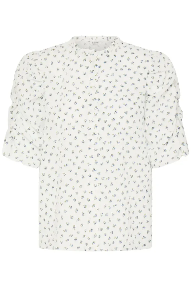 Hovedbilde BY Ffion Shirt 20819340 - White / Blue 900010596