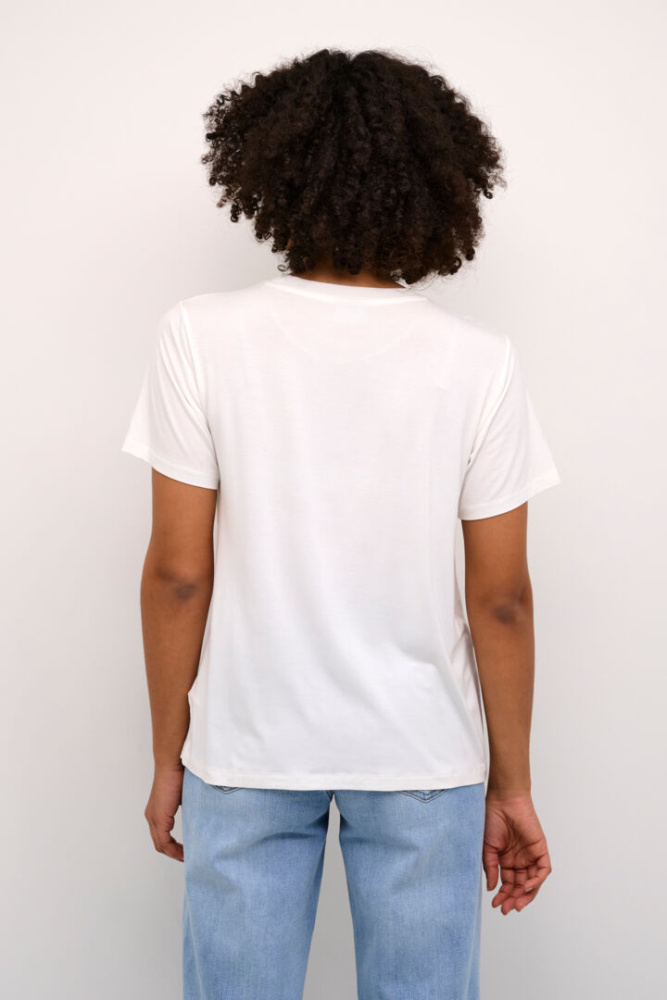 Hovedbilde KAFRIDA O-NECK T-SHIRT 10508580 - CHALK 110602