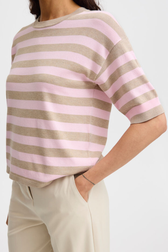 Hovedbilde BYMmorla Knit T-shirt 20814397 - Roseate Spoonbill 203989