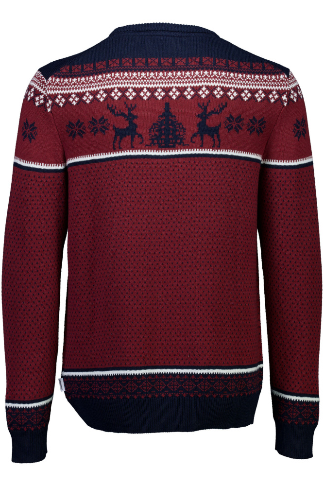 Hovedbilde Jacquard holiday knit 30-804085 - red