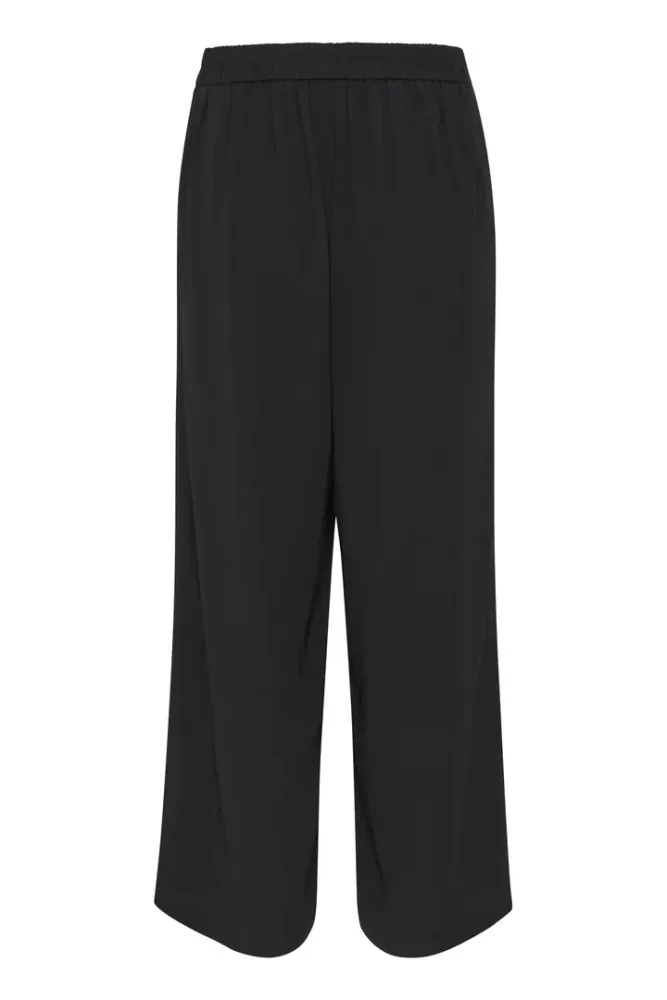 Bilde av Kaffe KAillis Cropped Pants 10510051 - Black Deep 100121