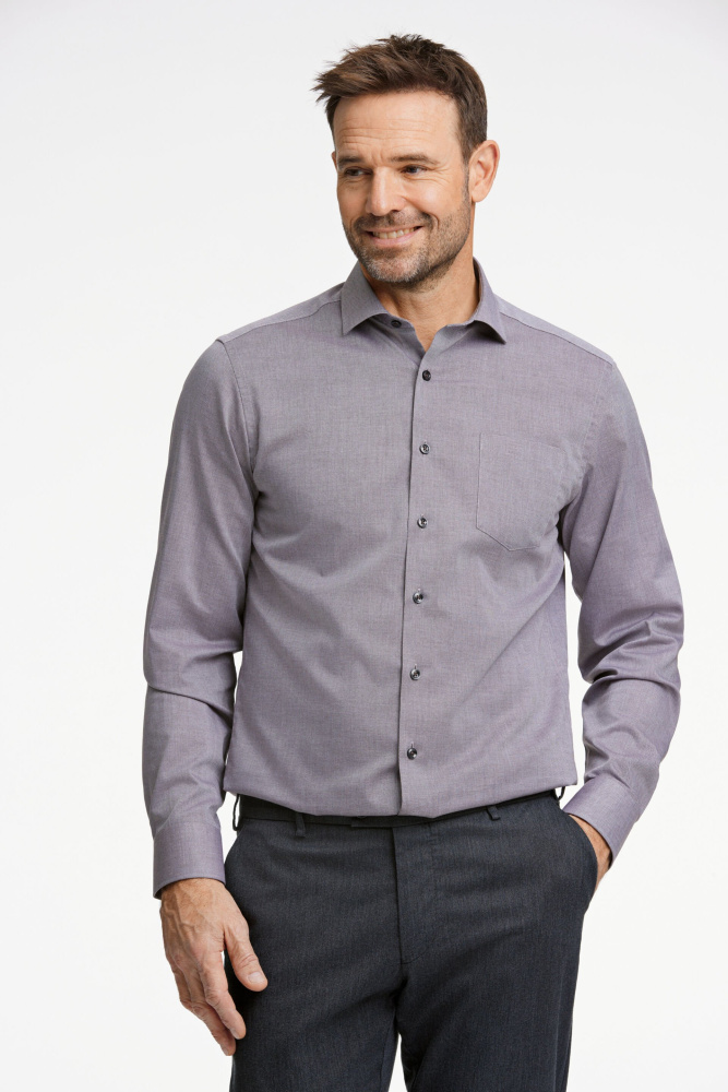 Hovedbilde JACK´S Structure Shirt 3-220208 - Brown/Grey