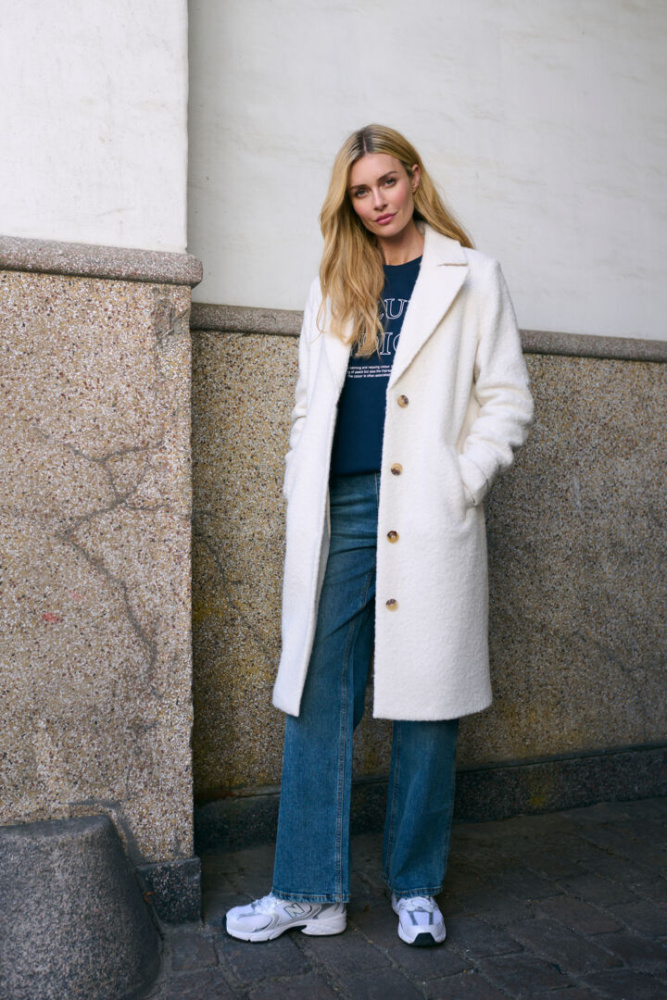 Hovedbilde KAANNE COAT 10506924 - CHALK 116002