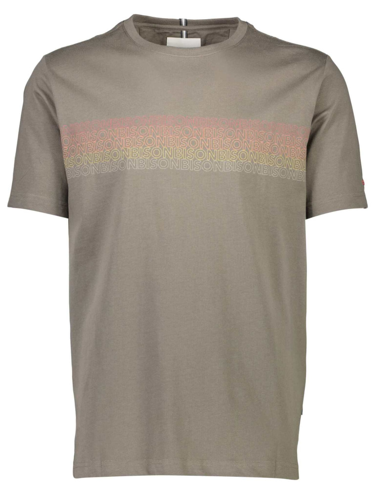 Hovedbilde BISON O-neck Tee 80-400112 - Army Green