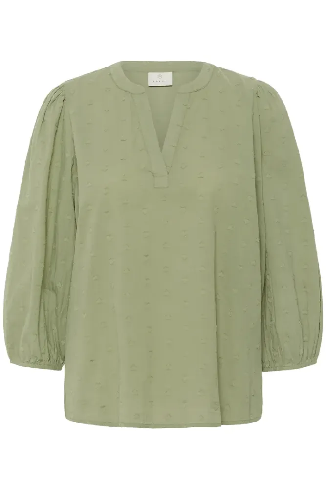 Hovedbilde KAJollia Blouse 10508453 - Oil Green 170115