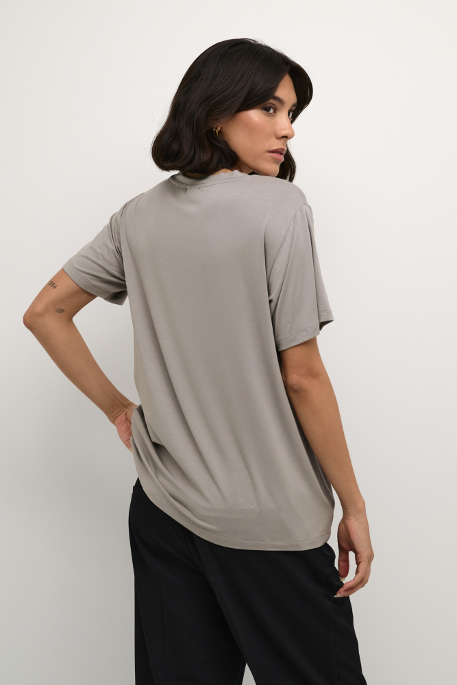 Hovedbilde KAFrida V-neck Tee 10508581 - Steeple Grey 171500