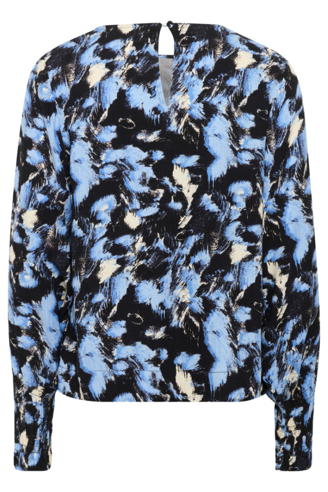 Hovedbilde KALura Blouse 10509433 - Black/Blue Graphic 106806
