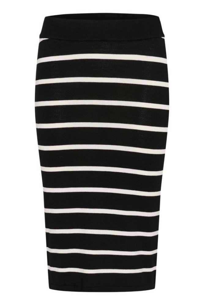 Hovedbilde KALizza Knit Skirt 10509798 - Black/White 107263