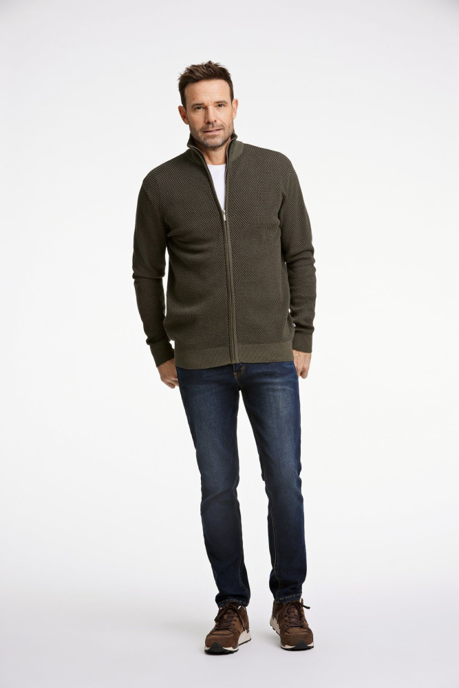 Hovedbilde Jack`s Pearl Knit Kardigan 3-831056 - Army Melange