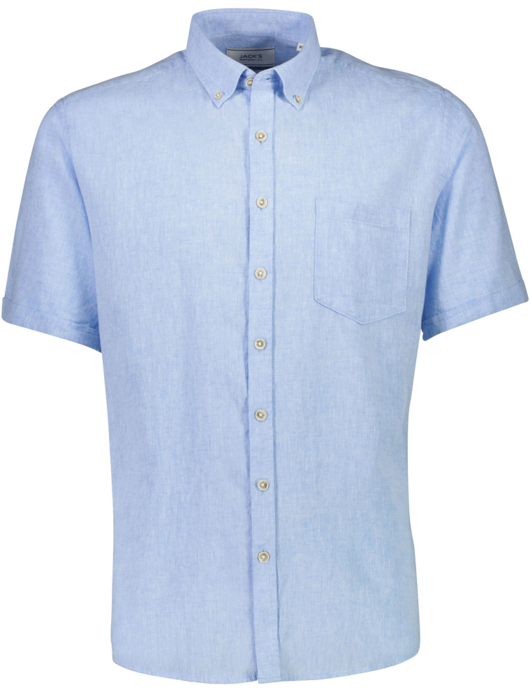 Hovedbilde JACK`S Cotton/linen Shirt 3-210075 - Sky Blue