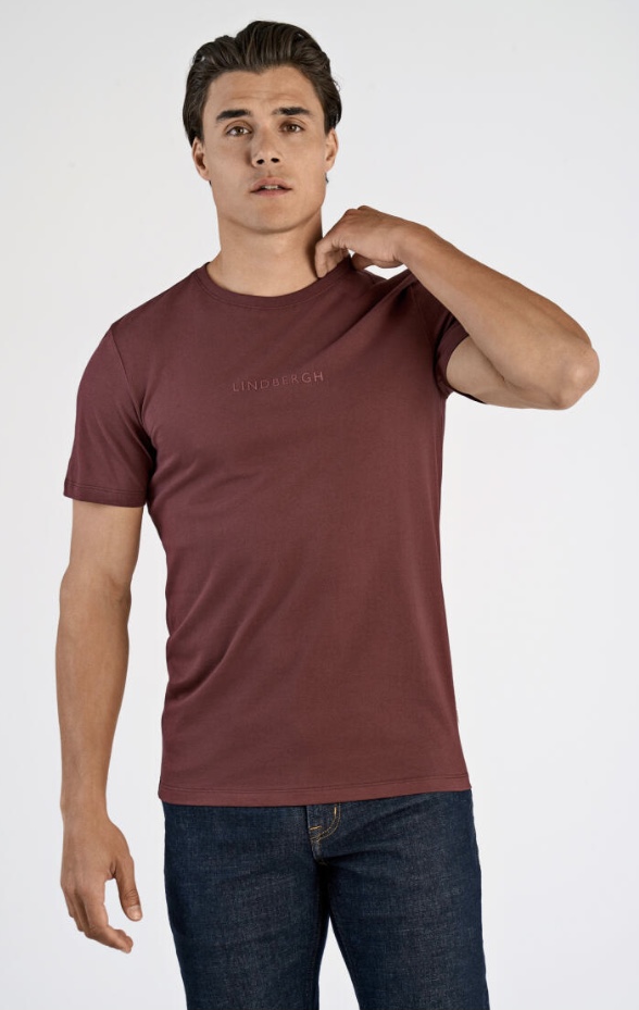 Hovedbilde JACK´S O-neck T-shirt 3-400086 - wine