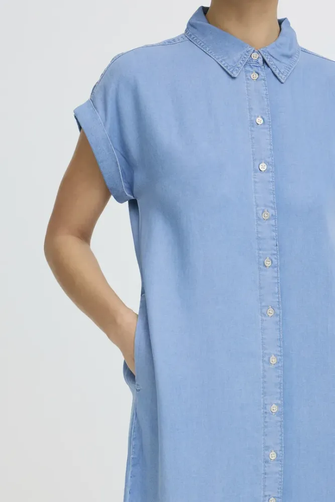 Hovedbilde BYKosmo Shirt Dress 20818786 - Light Blue Denim 200460
