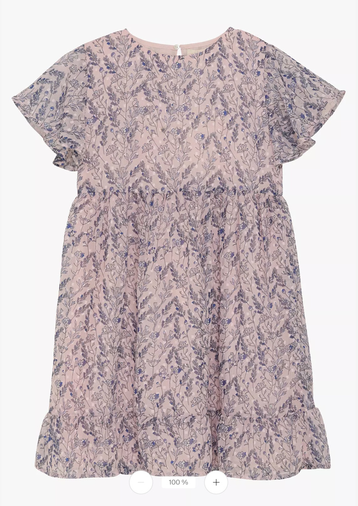 Hovedbilde Creamie Flower Dress 822852 - Lotus Pink