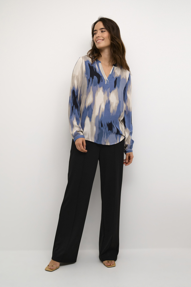 Hovedbilde KABeathe Blouse 10508895 - Blue Abstract 106180