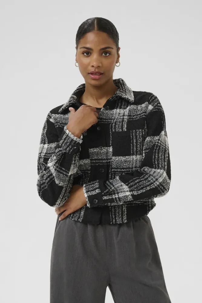 Hovedbilde KAlily shirt 10510886 - Black White Chec 108577