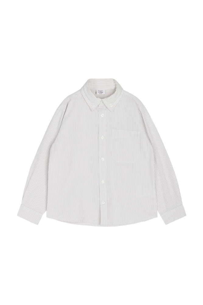 Hovedbilde H&C Ruben Skjorte 52023 - Cement 3521