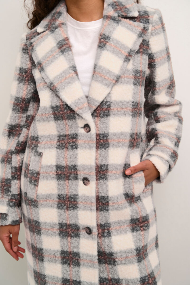 Hovedbilde KAELENA COAT 10508220 - GREY/BEIGE
