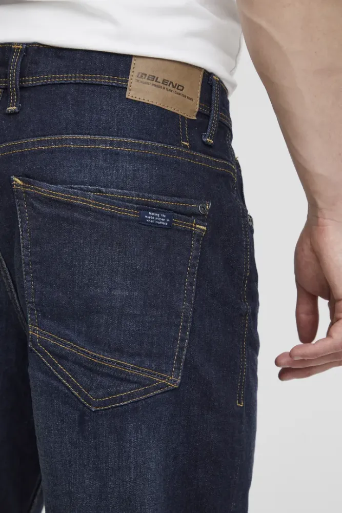 Hovedbilde Blend Rock Jeans 700069 - Dark Blue 76946