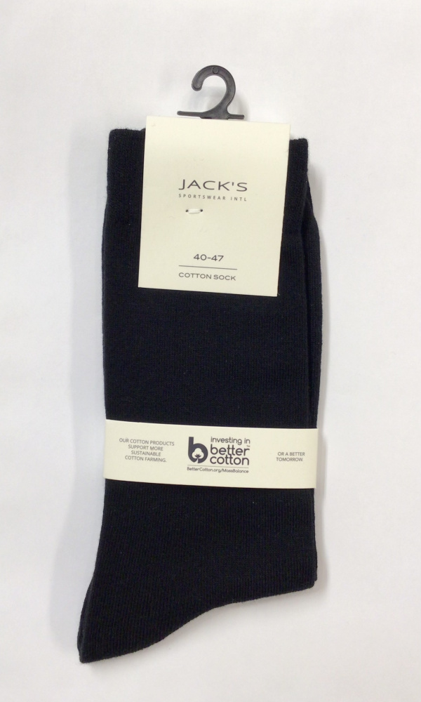 Hovedbilde Jack`s Plain Cotton Socks 3-9205 - Black
