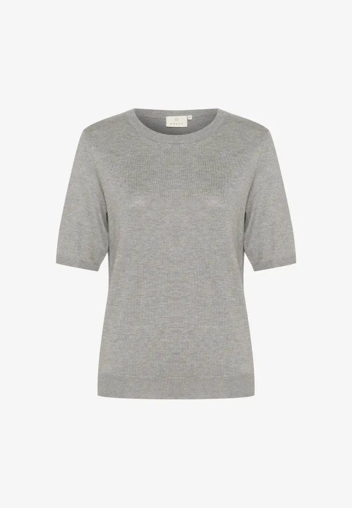Hovedbilde KALizza O-neck Pullover 10508445 - Grey Melange 100123