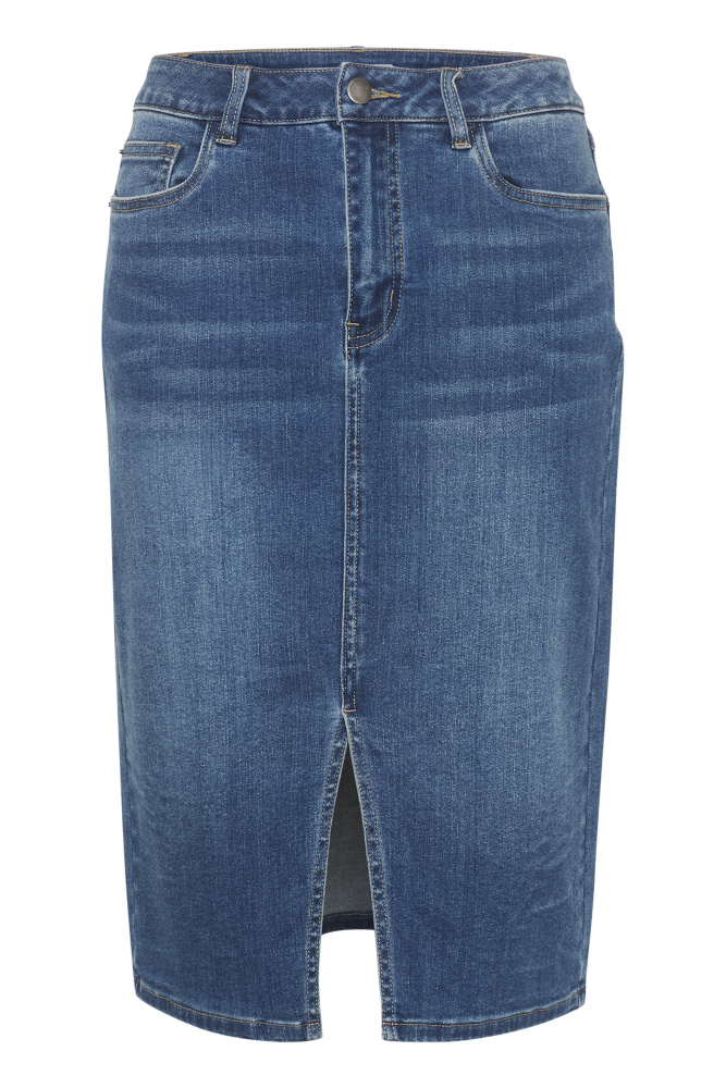 Hovedbilde KAKarla Denim Skirt 10507621 - Medium Blue 102272