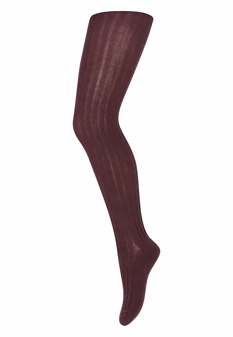 Hovedbilde MP Ullstrømpebukse 128 - Grape Skin 36