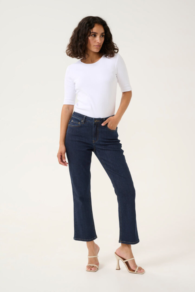 Hovedbilde KASinem Jeans Cropped 10506133 - Dark Unwashed Blue 106360