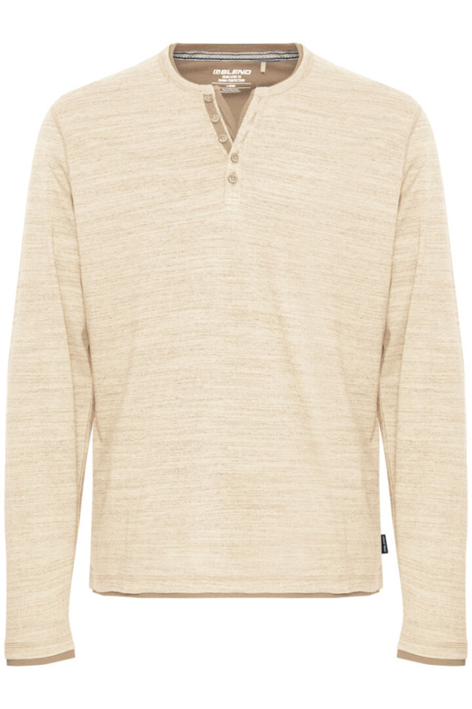 Hovedbilde Blend Bhjeff Jumper 20718006 - Bleached Sand 131008
