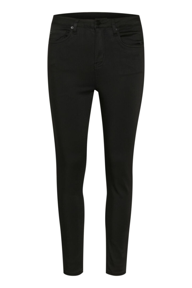 Hovedbilde KADima HW Slim Jeans 10509430 - Black Deep 100121
