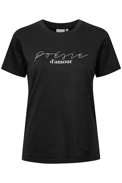 Hovedbilde IHRunela T-shirt 20118084 - Black 194008