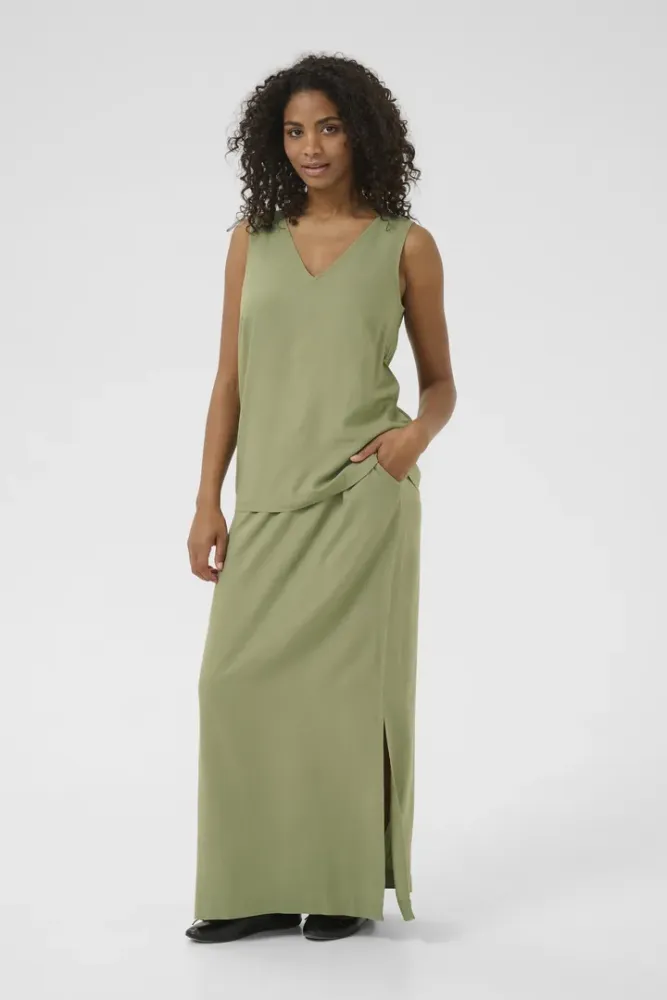 Bilde av Kaffe KAmilia Top 10508426 - Chalk Chinchilla 107125