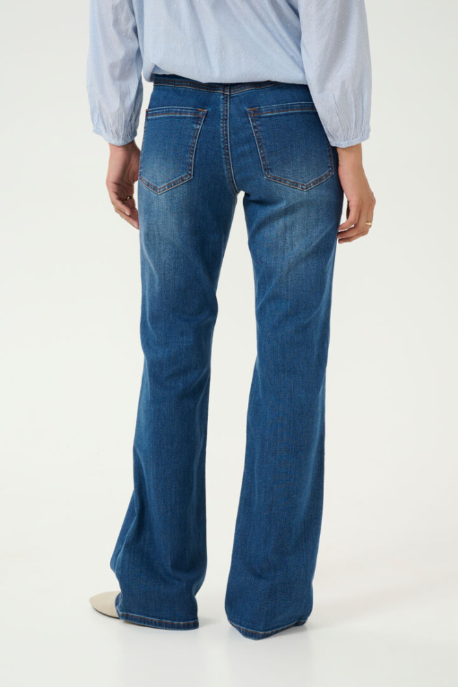 Hovedbilde KASinem Flared Jeans 10508464 - Medium Blue Denim 102272