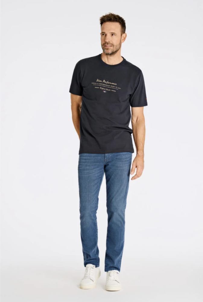 Hovedbilde Bison O-neck Tee 80-400130 - Navy