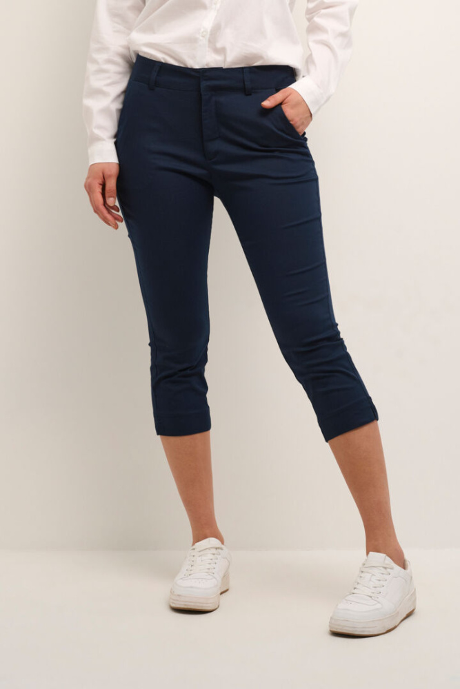 Bilde av Kaffe KALEA Capri Bukse 10506815 - Midnight Marine 104020