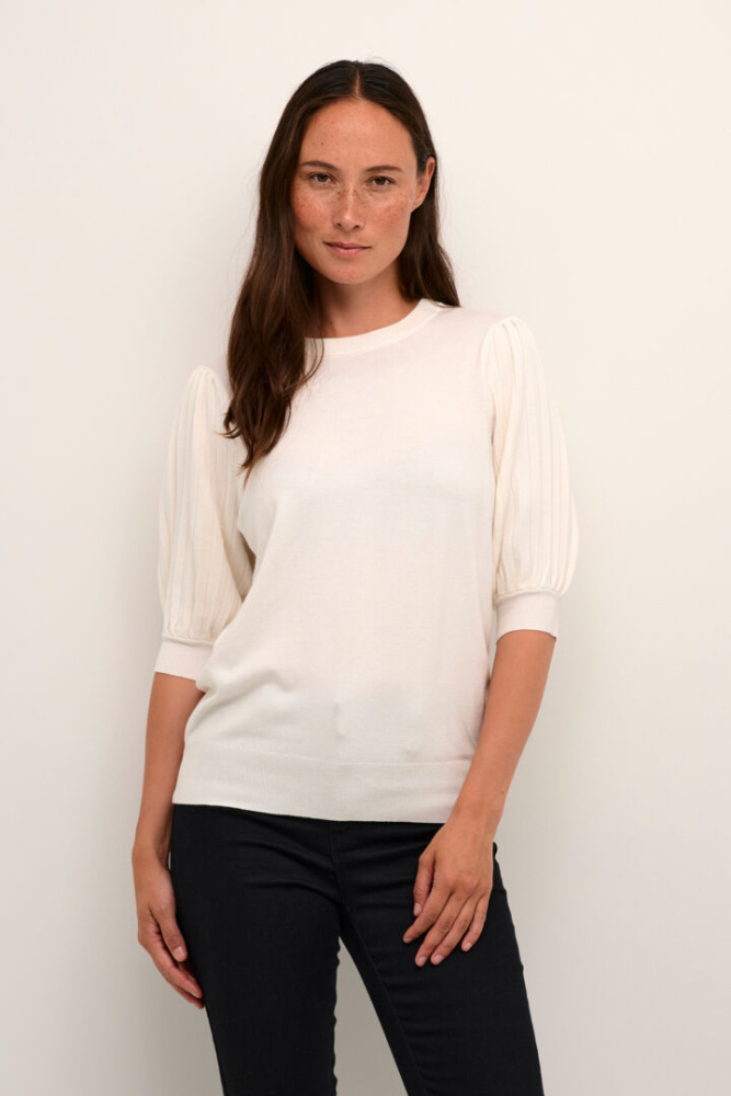 Hovedbilde KALone Knit Pullover 10508368 - Chalk 110602