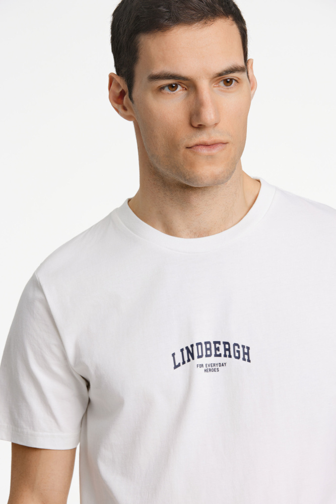 Hovedbilde LINDBERGH LB Crew Tee 30-420152 - Off White