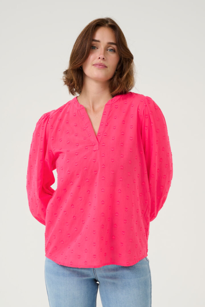 Hovedbilde KAJollia Blouse 10508453 - Raspberry 181754
