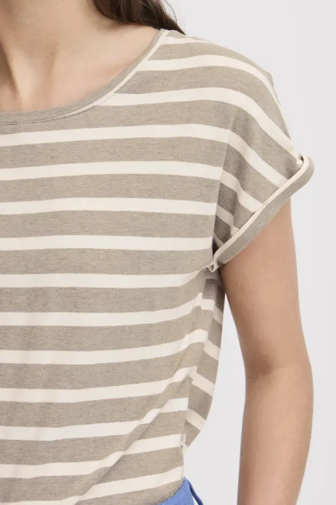 Bilde av ByPamila Oneck T-shirt 20809561 - Roasted Cashew Max 203994