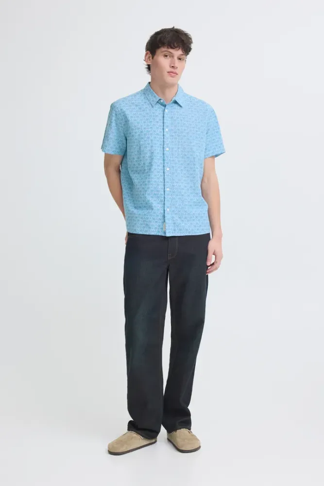 Hovedbilde Blend Aban Shirt 20720631 -  Lichen Blue 900006038