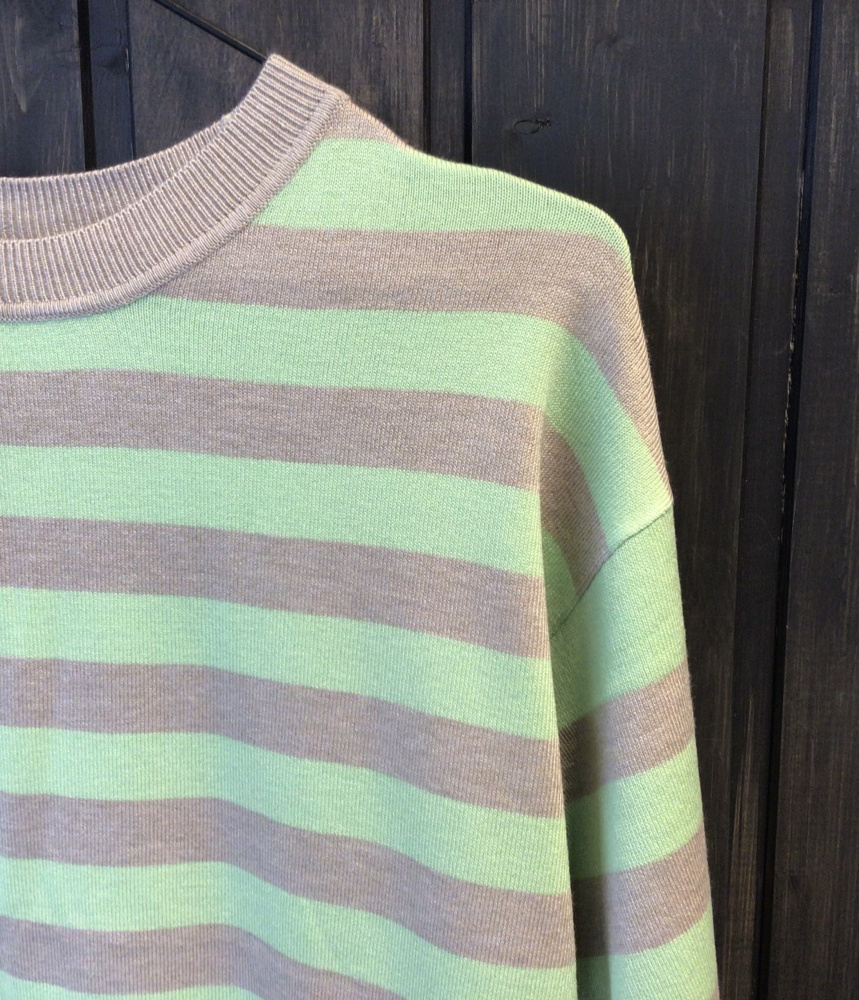 Hovedbilde BYMmorla Knit T-shirt 20814397 - Nile Green Mix 204014