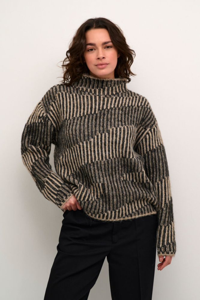 Hovedbilde Karina Knit Pullover 10509256 - Feather Grey