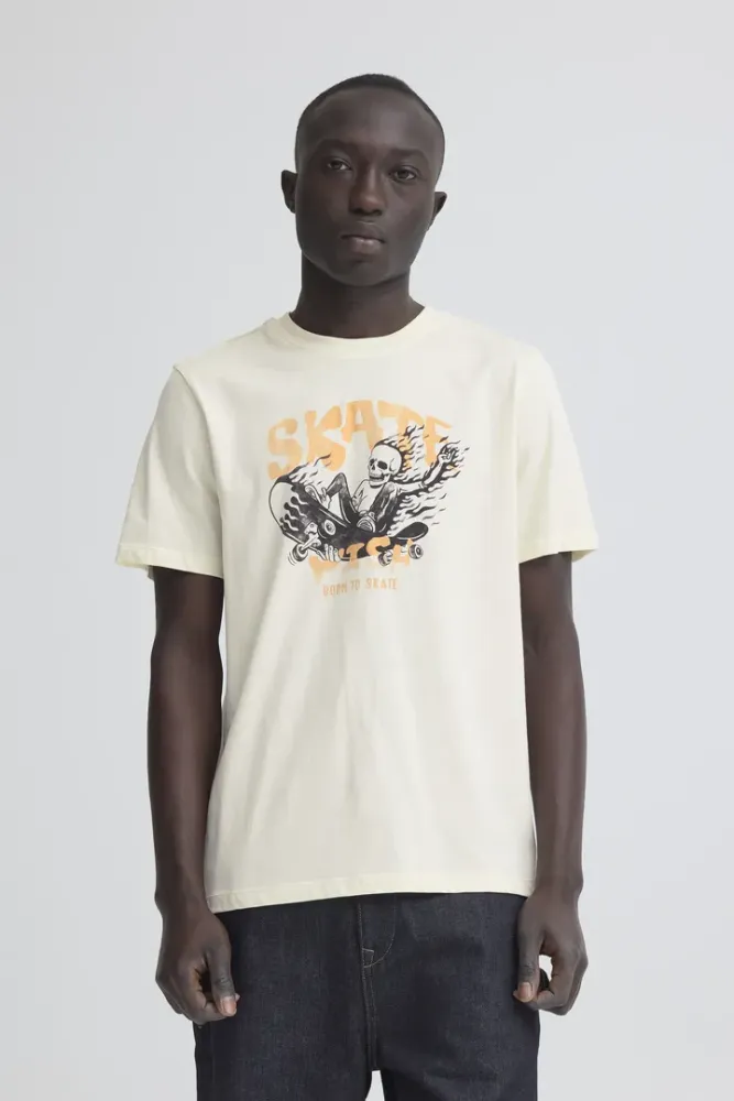 Hovedbilde Blend Kingston T-shirt 20720762 - Vanilla Ice 900007249