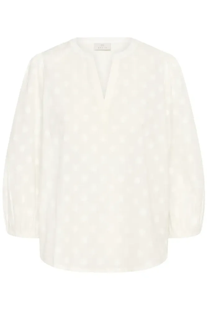 Hovedbilde Kaenya blouse 3/4 10510755 - 110602 chalk